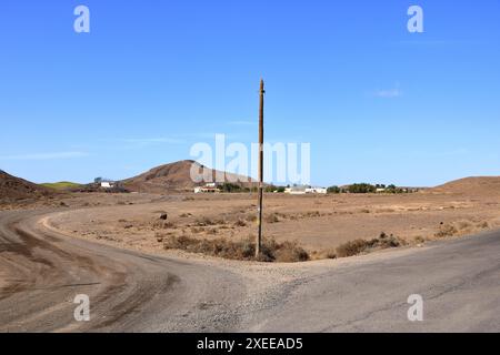 Village Las Playitas sur l'île de Fuerteventura en Espagne Banque D'Images