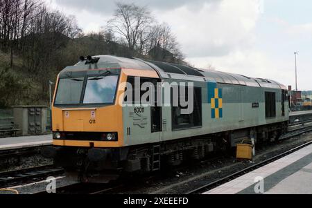 60011 'Cader Idris' à Buxton. Banque D'Images