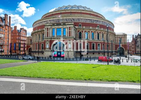 Londres, Royaume-Uni - 23 mars 2024 : le Royal Albert Hall. Londres. ROYAUME-UNI. Banque D'Images