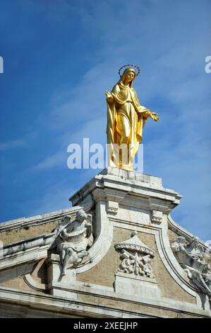 Santa Maria degli Angeli à Assise, Italie Banque D'Images