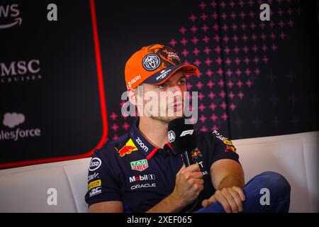 01 Max Verstappen, (NED) Oracle Red Bull Racing, Honda lors du GP d'Autriche, Spielberg 27-30 juin 2024, championnat du monde de formule 1 2024. Banque D'Images