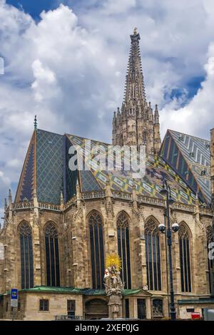 La cathédrale Saint-Étienne de Vienne, Banque D'Images