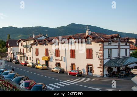 Saint-Jean-Pied-de-Port, France Banque D'Images