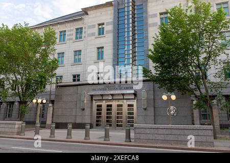Ottawa, Canada - 4 juin 2024 : Ambassade des États-Unis d'Amérique Banque D'Images
