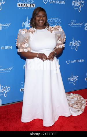 Retta assiste aux Critics Choice Real TV Awards 2024 au Fairmont Century Plaza le 15 juin 2024 à Los Angeles, en Californie. Photo : Crash/imageSPACE Banque D'Images