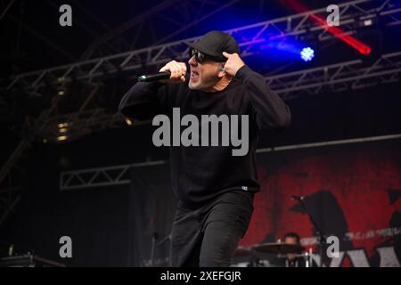 Pennywise se produit en direct au Slam Dunk Festival leeds uk le 26 mai 2024. Banque D'Images