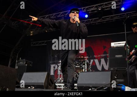 Pennywise se produit en direct au Slam Dunk Festival leeds uk le 26 mai 2024. Banque D'Images