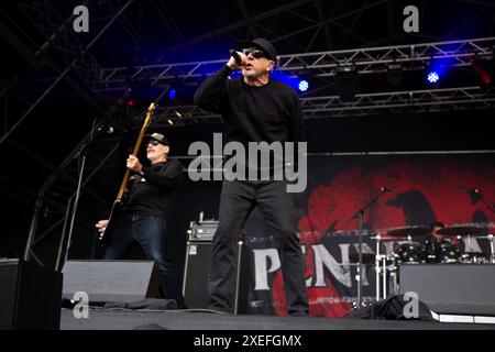 Pennywise se produit en direct au Slam Dunk Festival leeds uk le 26 mai 2024. Banque D'Images