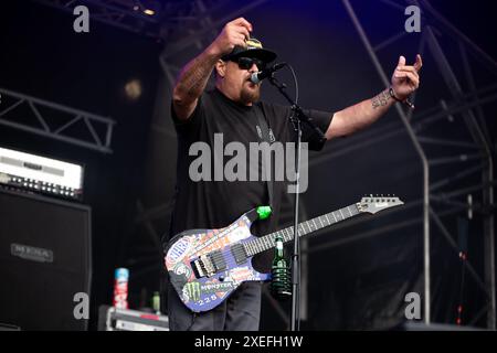 Pennywise se produit en direct au Slam Dunk Festival leeds uk le 26 mai 2024. Banque D'Images