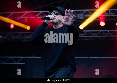 Pennywise se produit en direct au Slam Dunk Festival leeds uk le 26 mai 2024. Banque D'Images