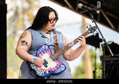 Keilah Nina- les Aquadolls se produisent le jour 2 de BottleRock Napa Valley à Napa Valley Expo le 25 mai 2024 à Napa, Californie. Photo : Chris Tuite/ima Banque D'Images