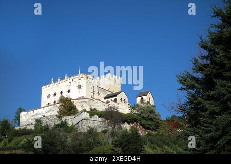 Churburg Castel Coira à Schluderns, Italie Banque D'Images