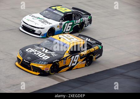 NASCAR Xfinity Series : avril 27 BetRivers 200 Banque D'Images