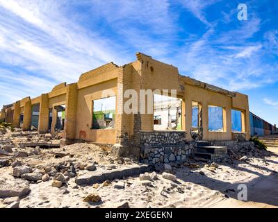 Scènes côtières à Port Nolloth, Afrique du Sud Banque D'Images