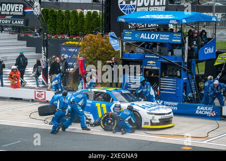 Série NASCAR Xfinity : avril 27 BetRiver 200 Banque D'Images