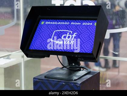 Football - Championnat brésilien - São Paulo et Criciúma - Morumbi, São Paulo, Brésil - 27 juin 2024 : var. Crédit : Vilmar Bannach/Alamy Banque D'Images