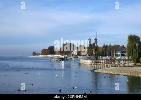Yacht Club Friedrichshafen, Allemagne Banque D'Images