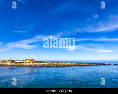 Scènes côtières à Port Nolloth, Afrique du Sud Banque D'Images