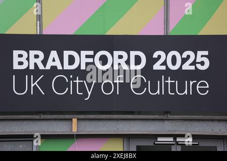 Bradford 2025 UK City of culture Banque D'Images