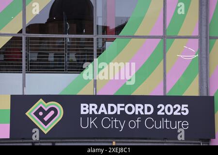 Bradford 2025 UK City of culture Banque D'Images