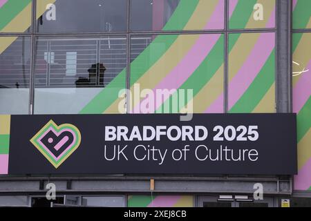 Bradford 2025 UK City of culture Banque D'Images