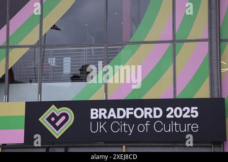 Bradford 2025 UK City of culture Banque D'Images