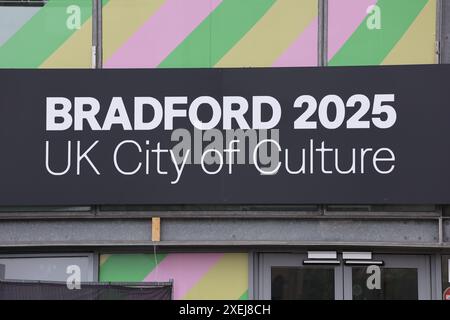 Bradford 2025 UK City of culture Banque D'Images