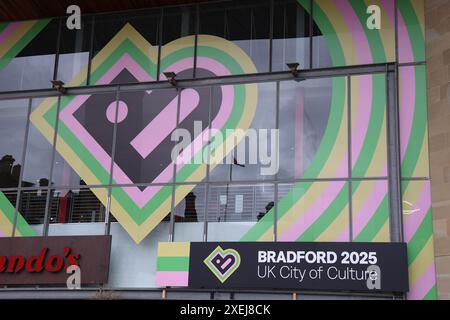 Bradford 2025 UK City of culture Banque D'Images