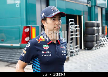 Spielberg, Autriche. 28 juin 2024. Grand Prix d'Autriche de formule 1 Quatar Airlines au Red Bull Ring, Autriche. Photo : #11 Sergio Perez (MEX) de Oracle Red Bull Racing © Piotr Zajac/Alamy Live News Banque D'Images