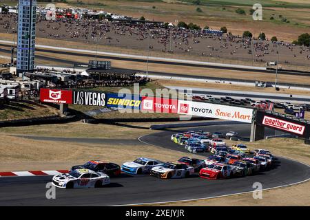 NASCAR Xfinity Series : juin 08 Zip Achetez maintenant, payez plus tard 250 Banque D'Images