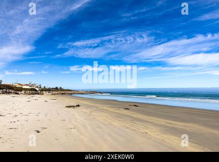 Scènes côtières à Port Nolloth, Afrique du Sud Banque D'Images