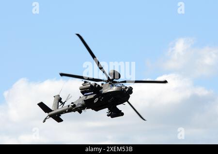 Apache de l'armée de l'air britannique à Riat, 2015. Banque D'Images