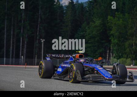 Lors de la session de qualification Sprint du Grand Prix d'Autriche de formule 1 Qatar Airways 2024, RedBull Ring, Spielberg, Autriche 28 juin 2024 crédit : Alessio de Marco/Alamy Live News Banque D'Images