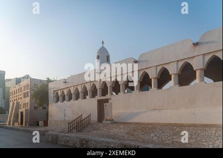 Mosquée Qassim Bin Muhammad Al Thani -Mosquée Al Qubaib, Doha, Qatar Banque D'Images