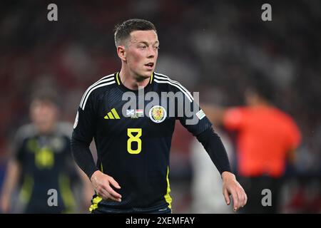 STUTTGART, ALLEMAGNE - 23 JUIN : Callum McGregor, de l'Écosse, lors du match de la phase de groupes de l'UEFA EURO 2024 entre l'Écosse et la Hongrie au Stuttgart Arena Banque D'Images