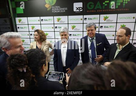 Sao Paulo, Sao Paulo, Brésil. 28 juin 2024. Sao Paulo (SP), 06/28/2024 - FORUM/SP/AGRI-BUSINESS /ECONOMIE (Foto : Leco Viana/Thenews2/Zumapress) (image crédit : © Leco Viana/TheNEWS2 via ZUMA Press Wire) USAGE ÉDITORIAL SEULEMENT! Non destiné à UN USAGE commercial ! Banque D'Images