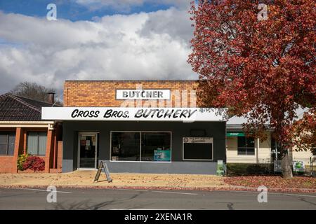 Walcha, ville de campagne australienne en Nouvelle-Galles du Sud dans la région nord de tablelands, une ville pittoresque connue pour son art et sa sculpture, Nouvelle-Galles du Sud, Australie Banque D'Images