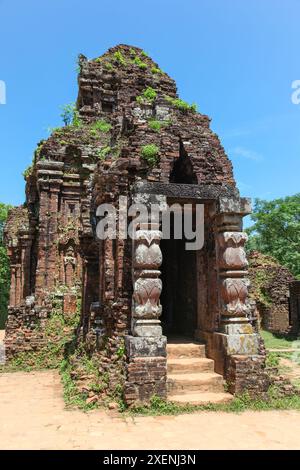 Mon fils est un complexe hindou Champa au Vietnam. Il peut visiter Fro Hoi an. Le site date du IVe au XIVe siècle Banque D'Images