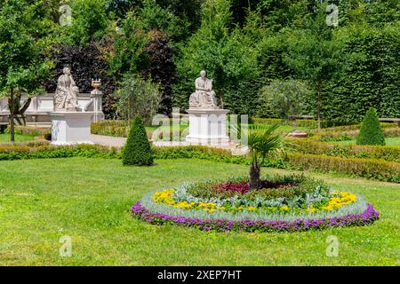 Palais de Wilanów à Varsovie, Pologne Banque D'Images