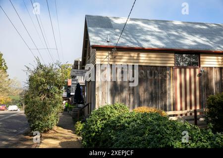 Village historique de Wollombi dans la région de Hunter en Nouvelle-Galles du Sud, la salle de danse Old Wollombi et centre d'événements, NSW, Australie, 2024 Banque D'Images