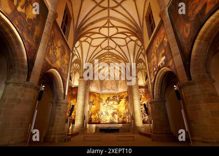 Peintures de Josep Maria sert dans l'église de l'ancien couvent dominicain (XVIe siècle), Musée San Telmo, San Sebastian, Gipuzkoa, pays Basque Banque D'Images