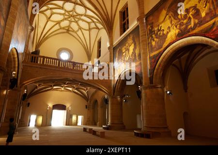 Peintures de Josep Maria sert dans l'église de l'ancien couvent dominicain (XVIe siècle), Musée San Telmo, San Sebastian, Gipuzkoa, pays Basque Banque D'Images