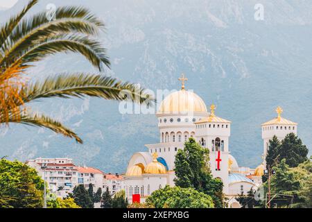 Église Jovan Vladimir à Bar, Monténégro, un monument orthodoxe historique Banque D'Images