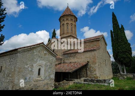 Ikalto, Géorgie - 28 juin 2024 : Monastère d'Ikalto situé dans la région de Kakheti en Géorgie. Banque D'Images