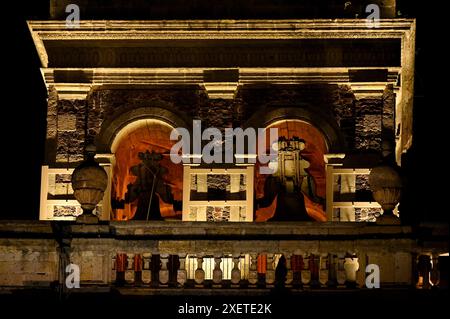 GUADALAJARA, JALISCO, MEXIQUE : Catedral Metropolitana de Guadalajara (cathédrale métropolitaine de Guadalajara). Banque D'Images