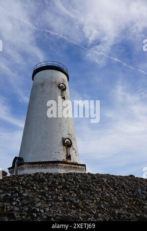 Phare de Piedras blancas Banque D'Images