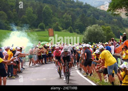 RIMINI, ITALIE - JUIN 29 : illustration photo lors de l'étape 1 de la 111ème édition du Tour de France 2024, une étape de 206 kms avec départ à Florence et arrivée à Rimini le 29 juin 2024 à Rimini, Italie, 29/06/2024 ( photo par Luca Bettini / Pool / GodingImages crédit: Peter Goding/Alamy Live News Banque D'Images