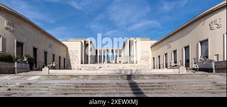 Musée d'Art moderne de la ville de Paris et Palais De Tokyo à Paris Banque D'Images