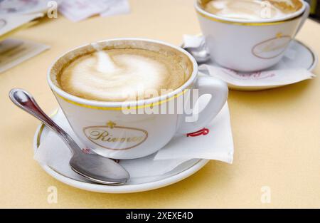 Cappuccino. Florence. La toscane, italie Banque D'Images