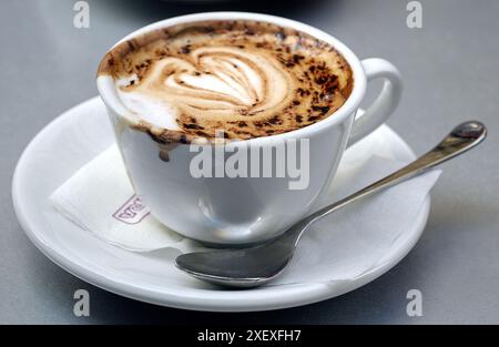 Capuccino. Florence. La toscane, italie Banque D'Images